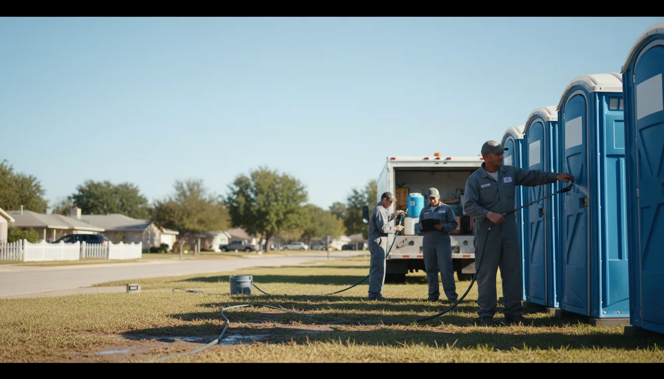 Long-Term Portable Toilet Rental in Ridgedale, MO near me